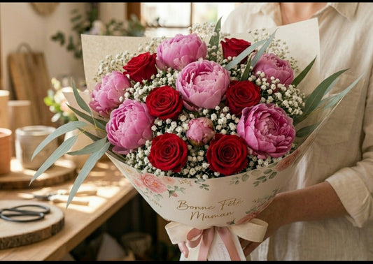 Bouquet Romance – Fête des Mères